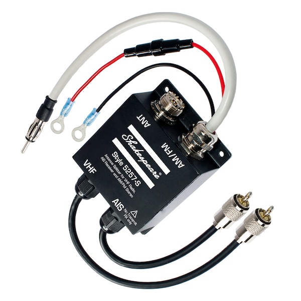 Shakespeare 5257-S Antenna Splitter f/VHF Radio, AIS Receiver -AM/FM Stereo 5257-S - main